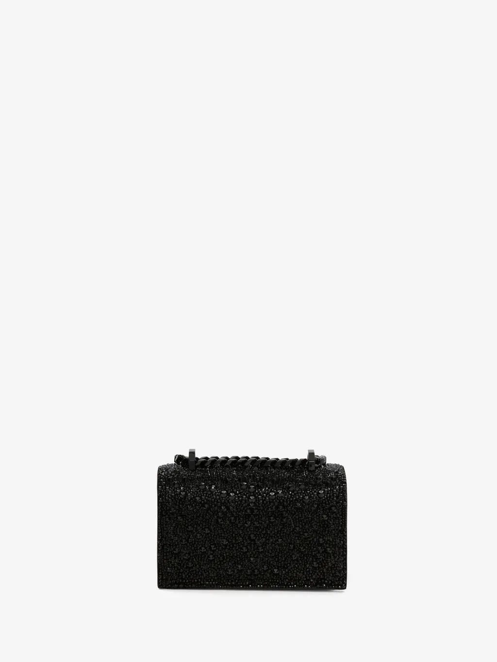Crystal-Embellished Mini Jewelled Satchel