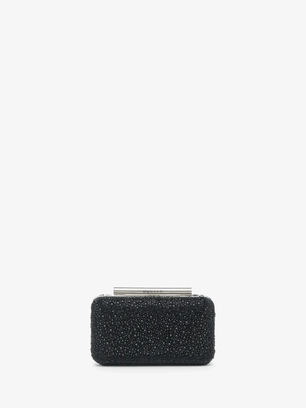 Crystal T-Bar Box Clutch