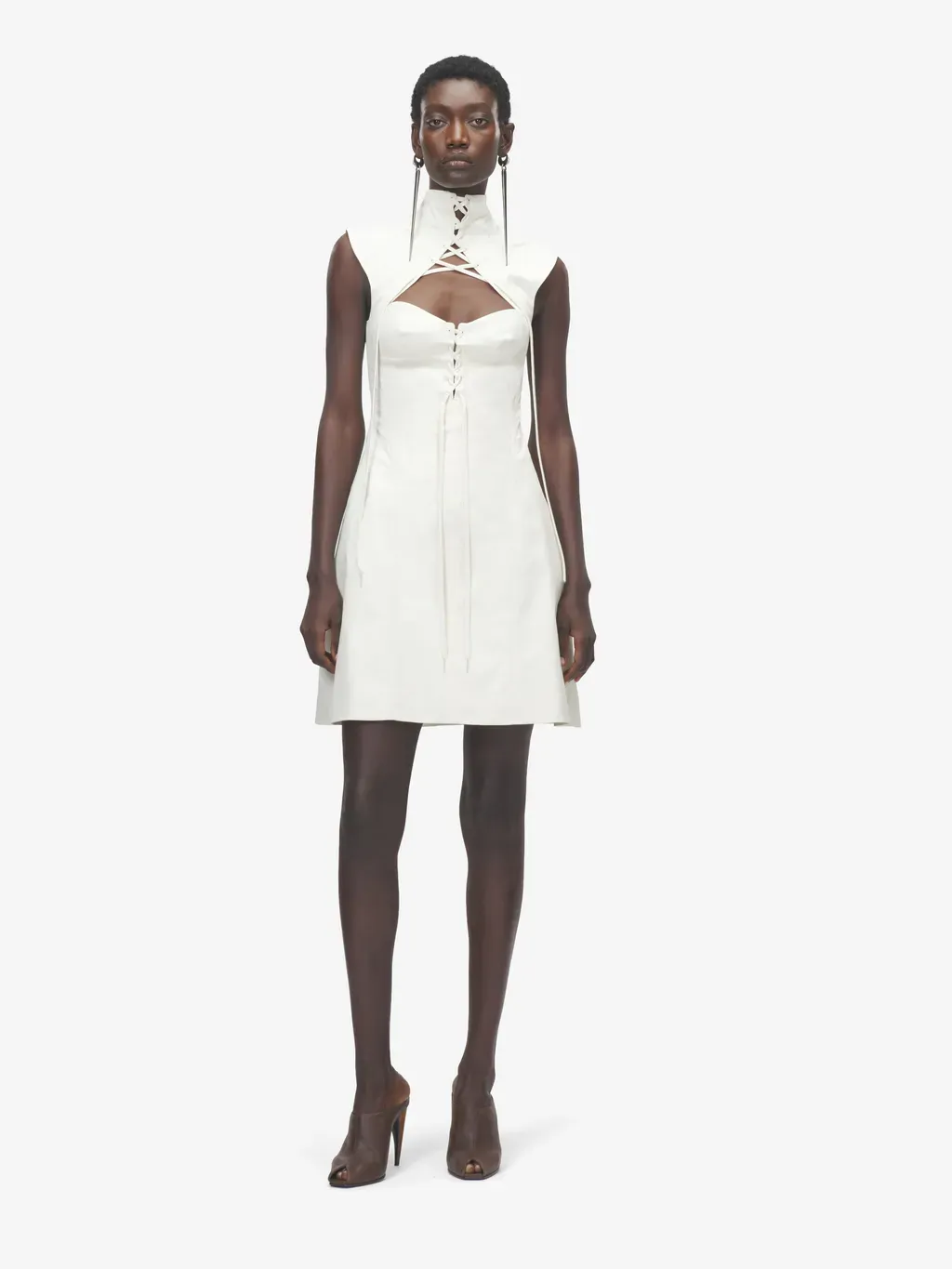 Cut-Out Corset Mini Dress