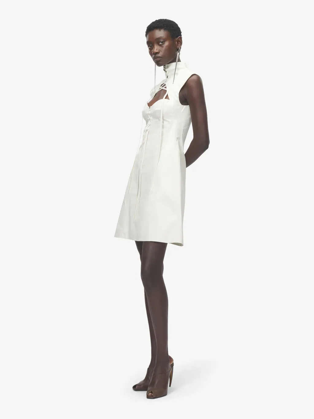 Cut-Out Corset Mini Dress