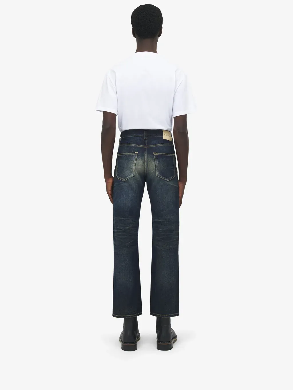 Darted Denim Jeans