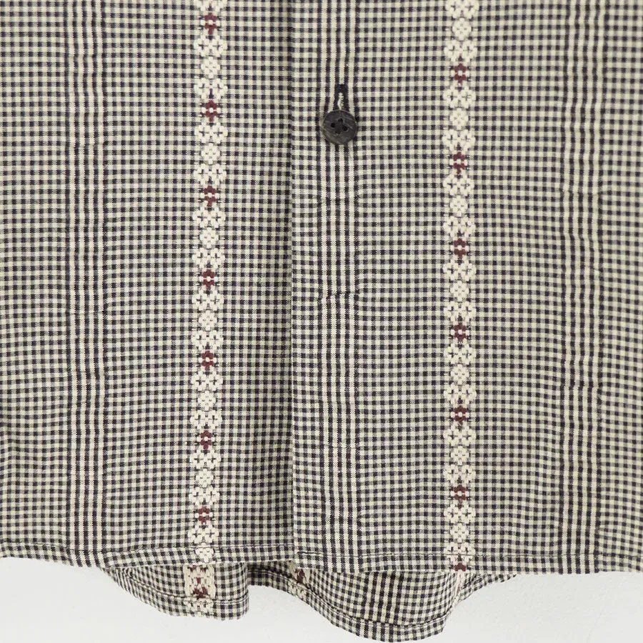Dobby Open Collar Shirt
