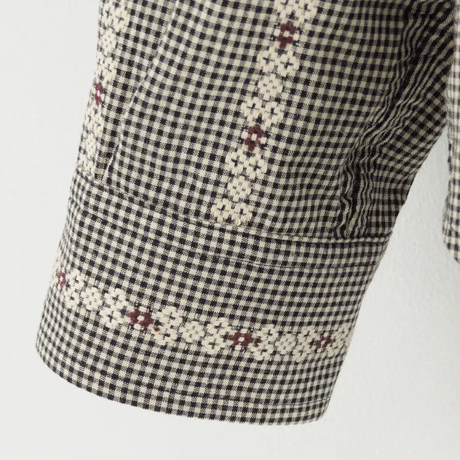 Dobby Open Collar Shirt