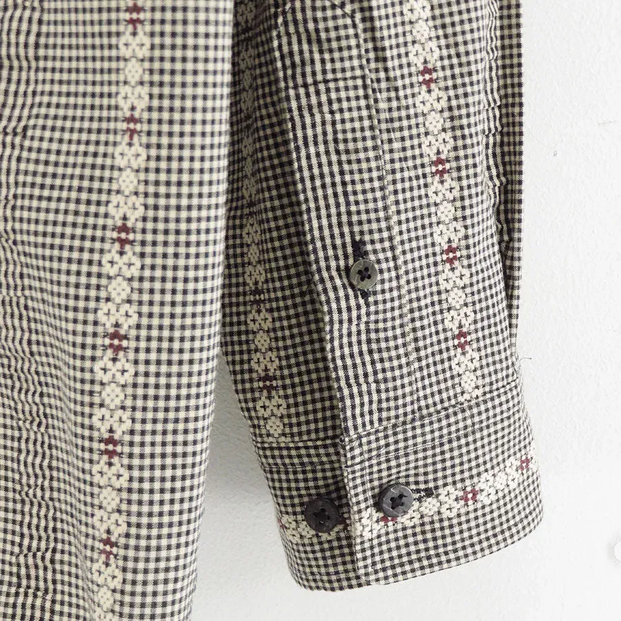 Dobby Open Collar Shirt