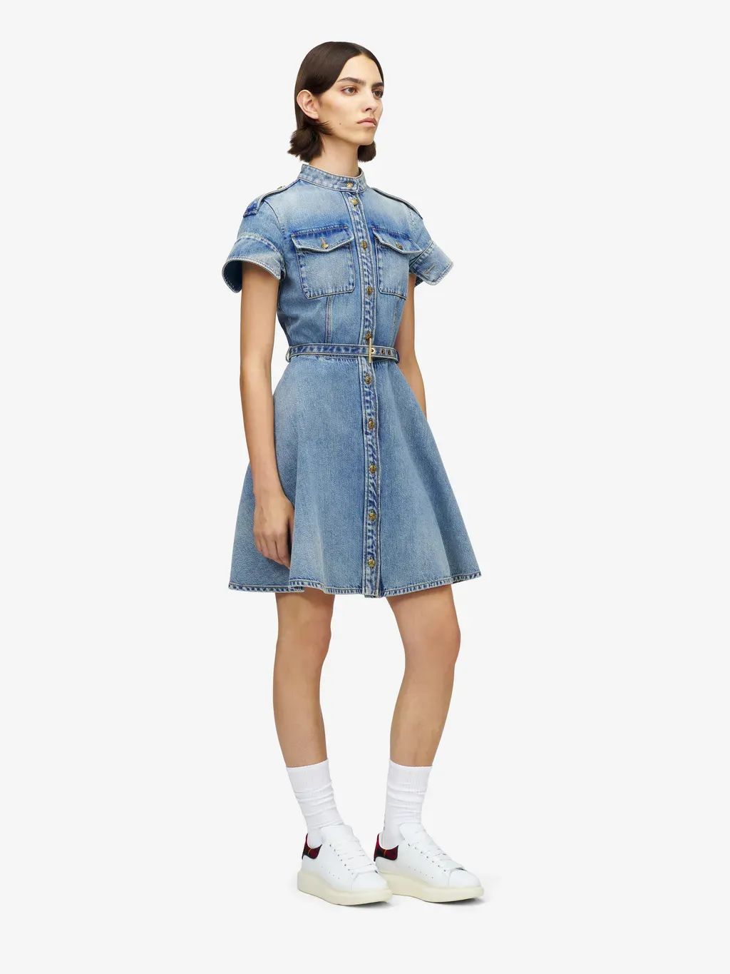 Denim Mini Dress