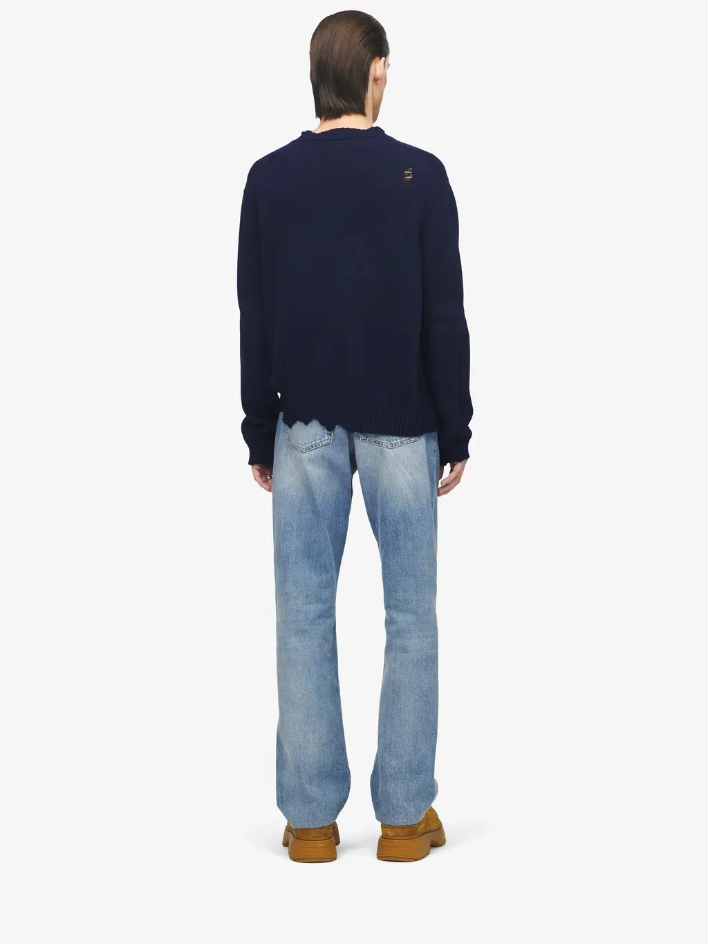 Distressed Skull Jumper