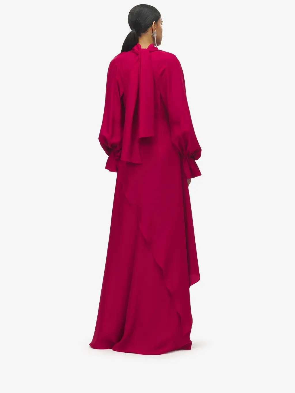 Draped Evening Dress