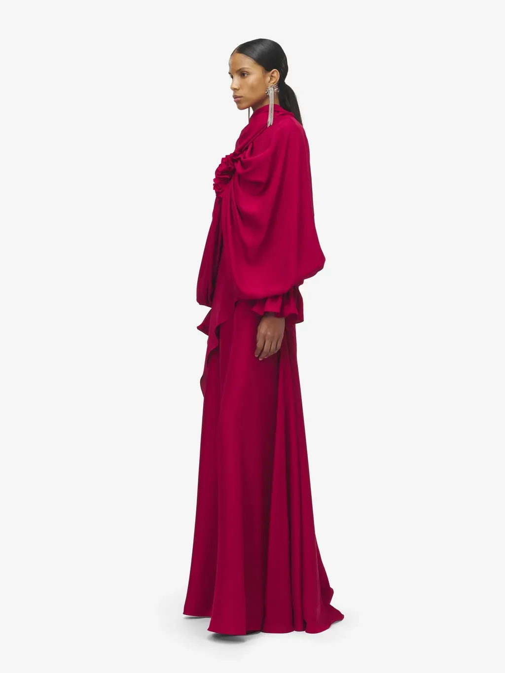 Draped Evening Dress