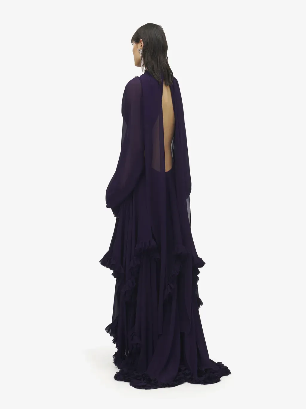 Draped Evening Dress