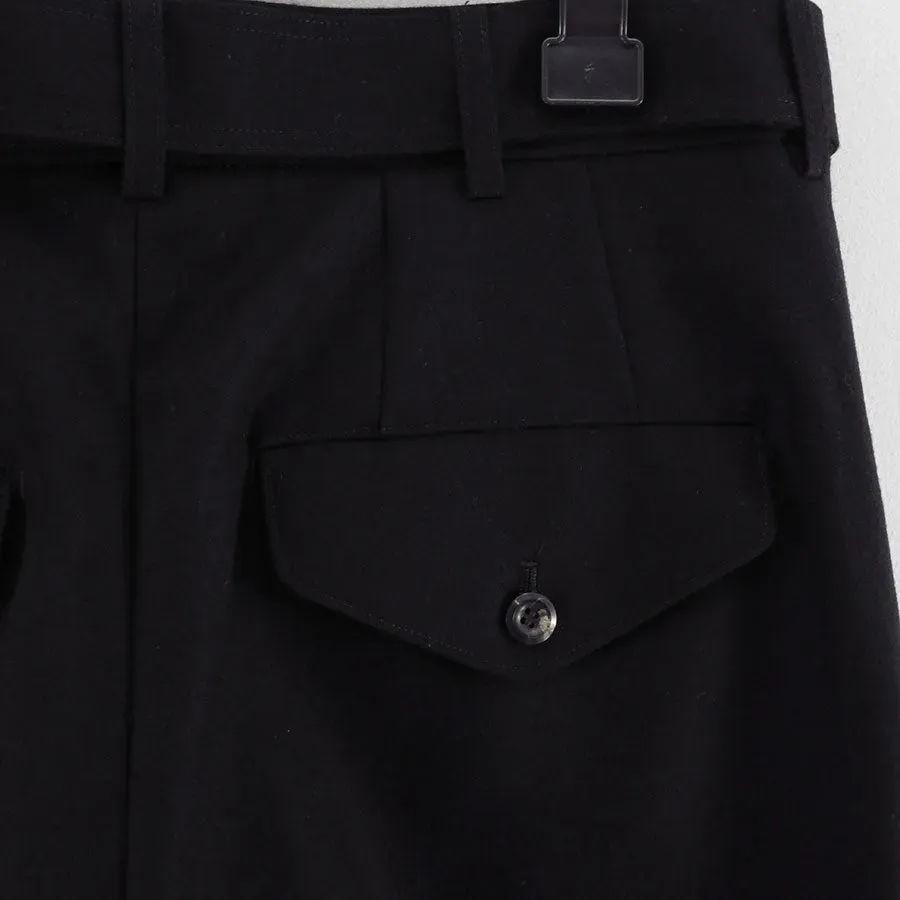 Reracs Super Twill S+S The Slacks Belted 2Tuck