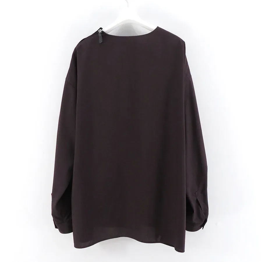 Reracs Side Zip Pullover Shirt