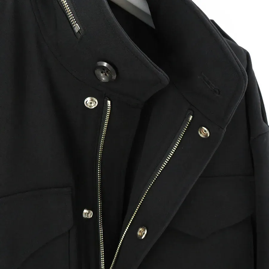 Reracs Brushed Back Satin M-65 Field Jacket