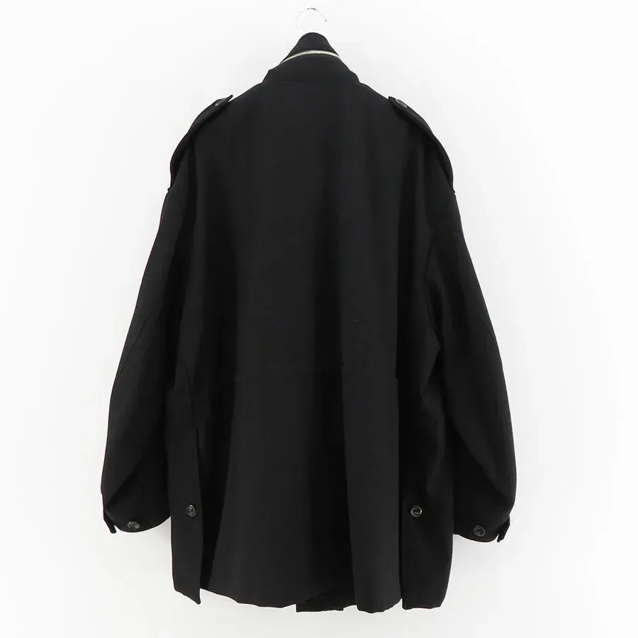 Reracs Brushed Back Satin M-65 Field Jacket