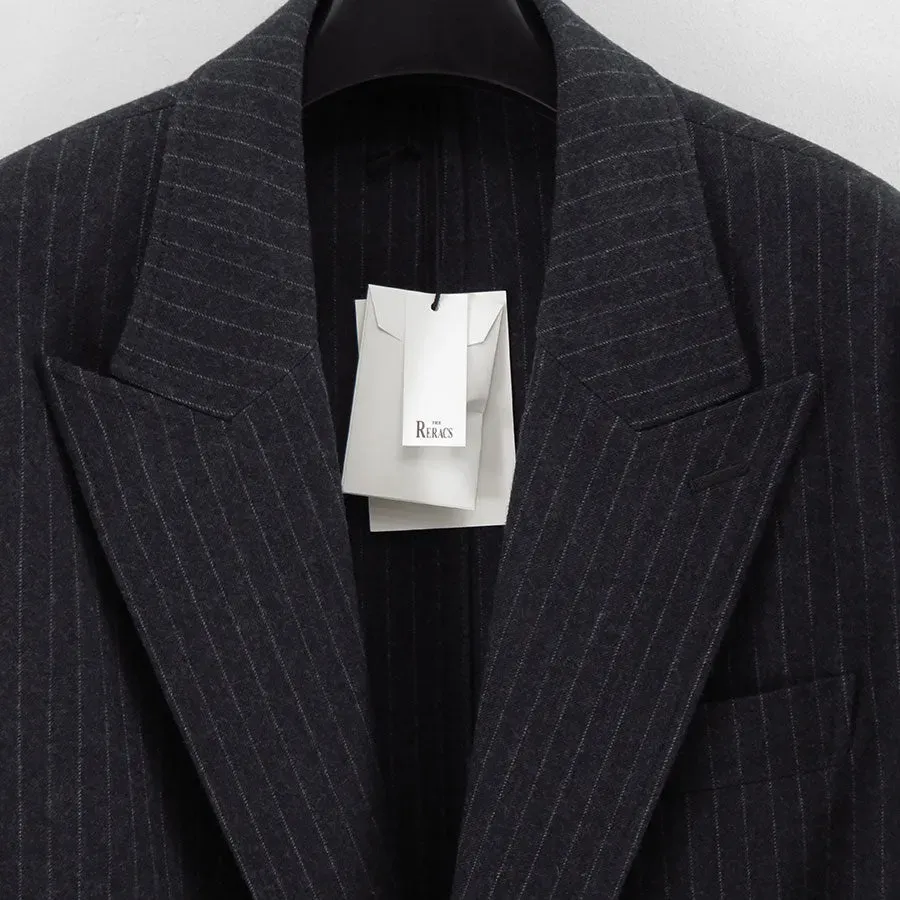 Reracs 2/54 College Flannel The Peaked Lapel Easy Jacket