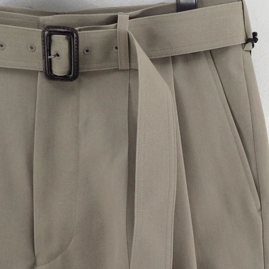 Reracs Super Twill S+S The Slacks Belted 2Tuck