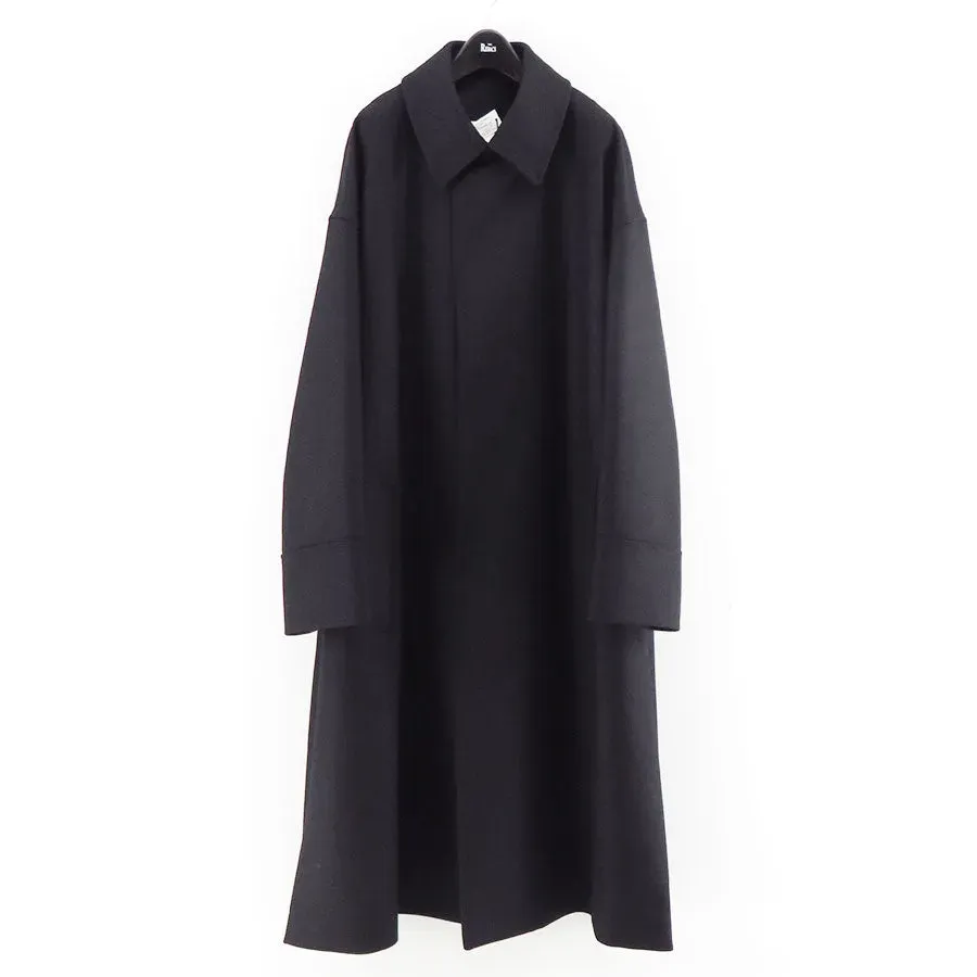 Reracs Super140 Light Melton The Bal Collar Coat
