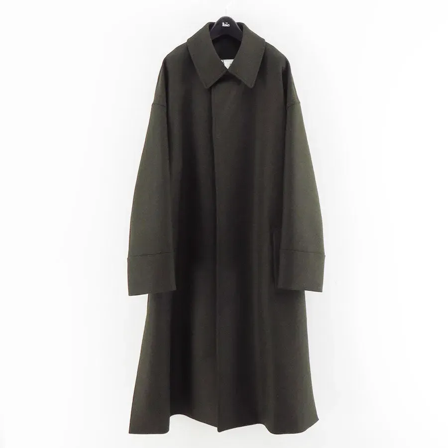 Reracs Super140 Light Melton The Bal Collar Coat