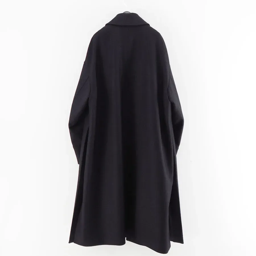 Reracs Super140 Light Melton The Bal Collar Coat