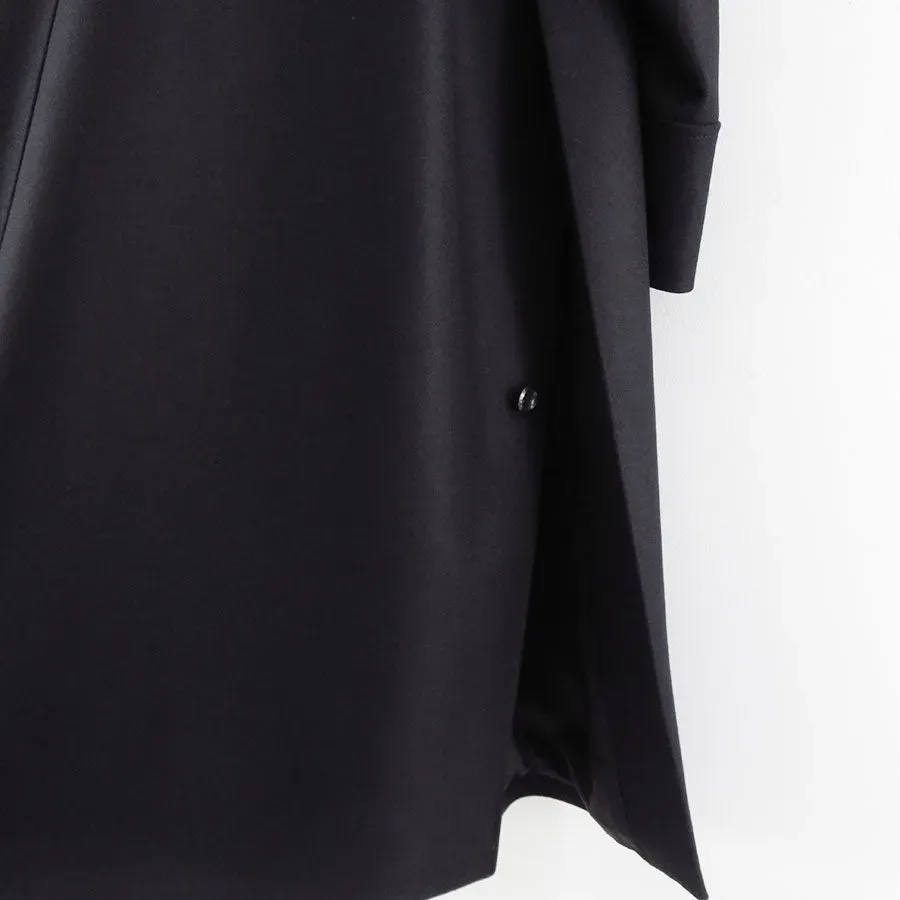 Reracs Super140 Light Melton The Bal Collar Coat