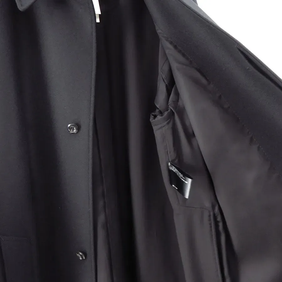 Reracs Super140 Light Melton The Bal Collar Coat