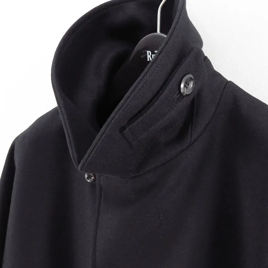 Reracs Super140 Light Melton The Bal Collar Coat