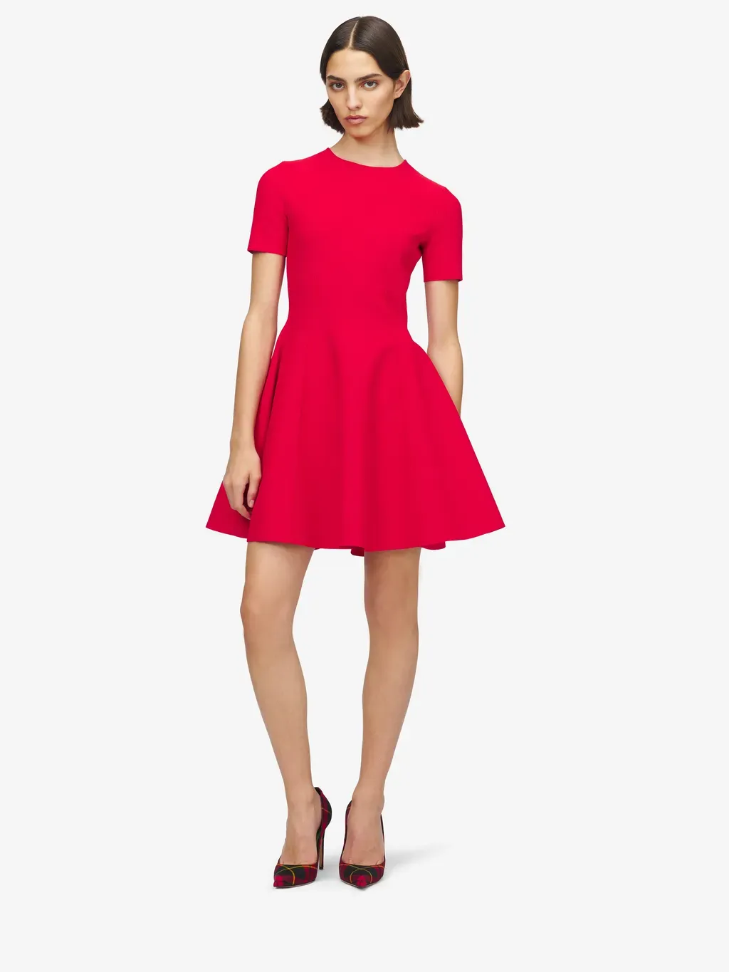 Fit And Flare Mini Dress
