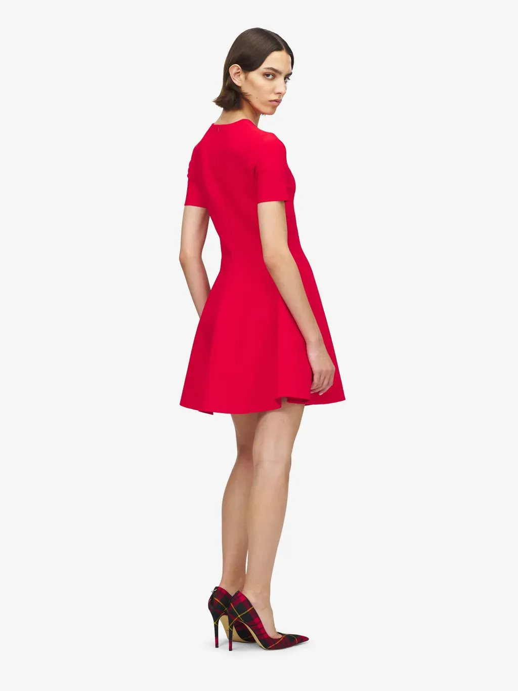 Fit And Flare Mini Dress