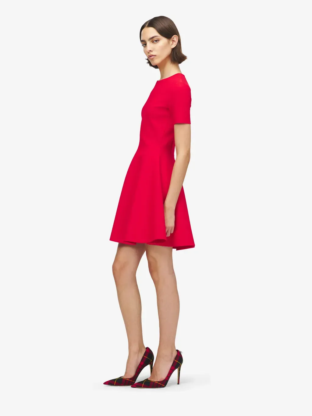 Fit And Flare Mini Dress