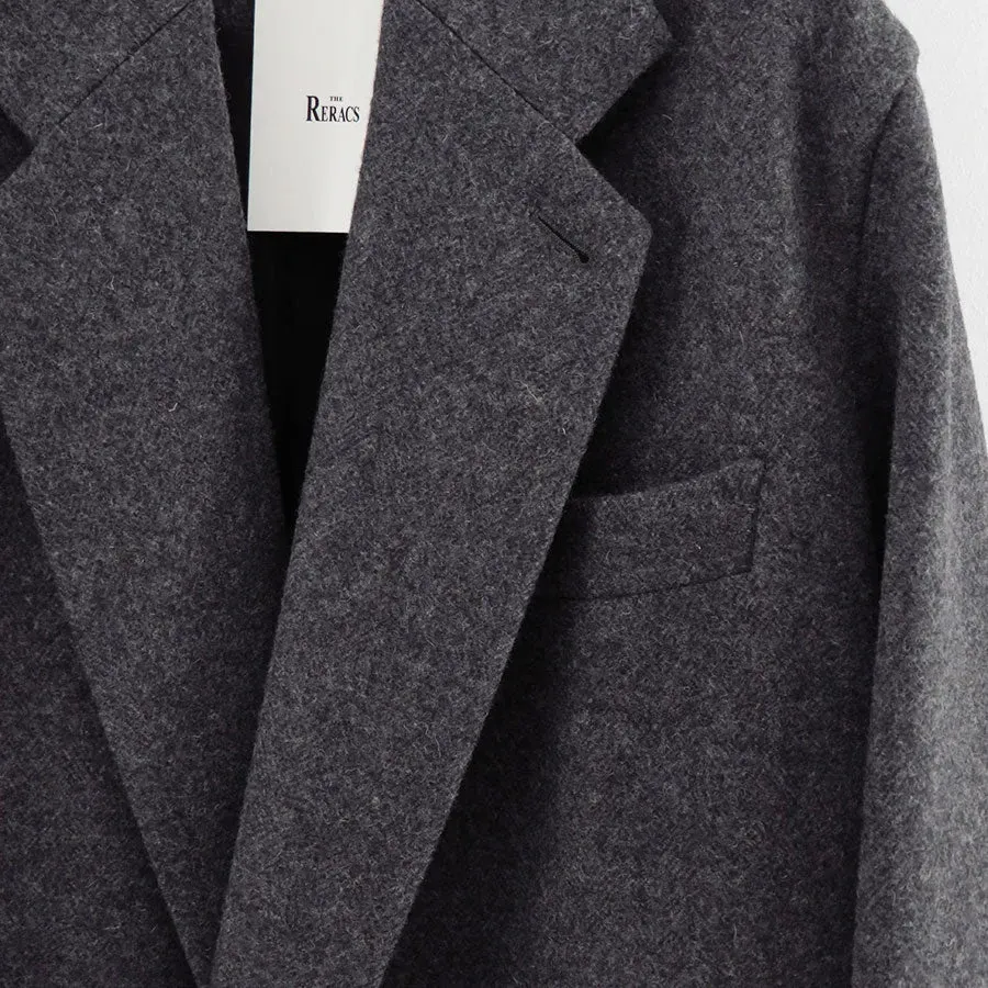 Reracs Double Shetland Melton The Loose Chester Coat