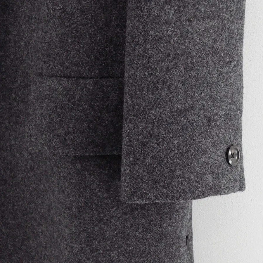 Reracs Double Shetland Melton The Loose Chester Coat