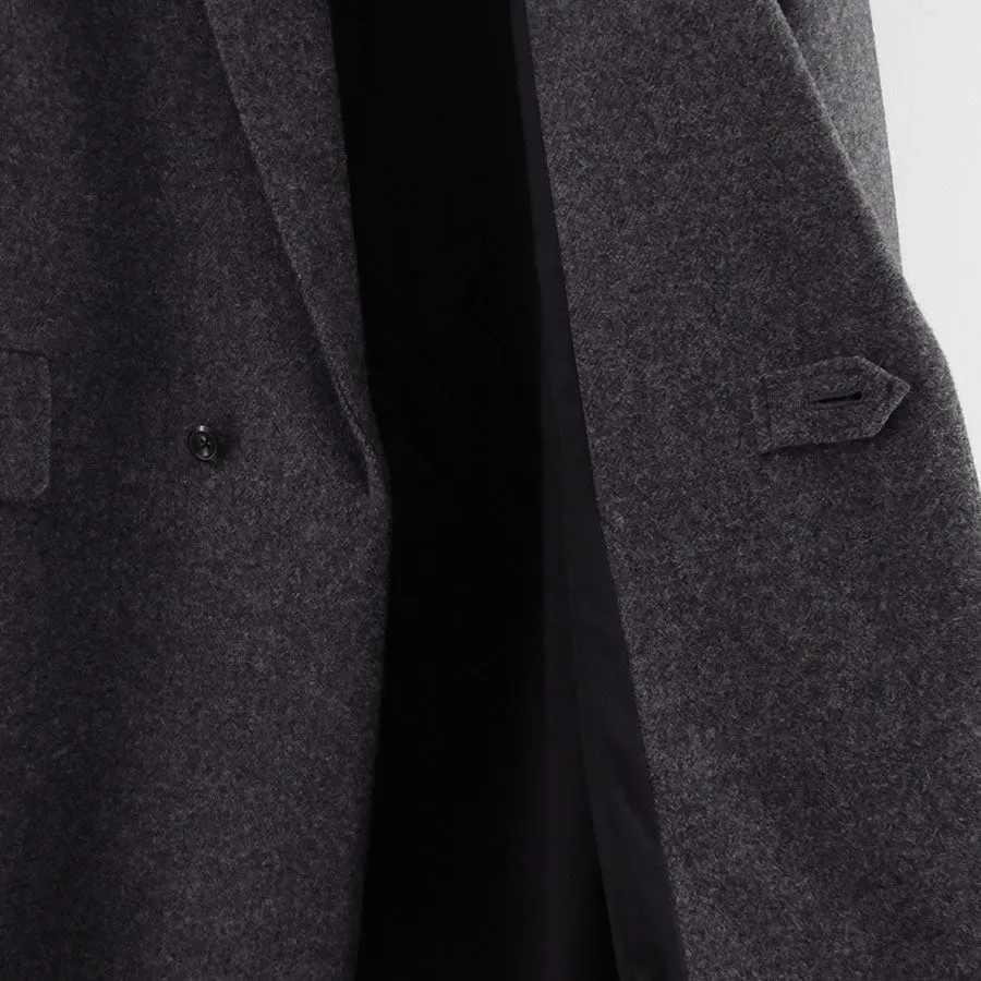 Reracs Double Shetland Melton The Loose Chester Coat