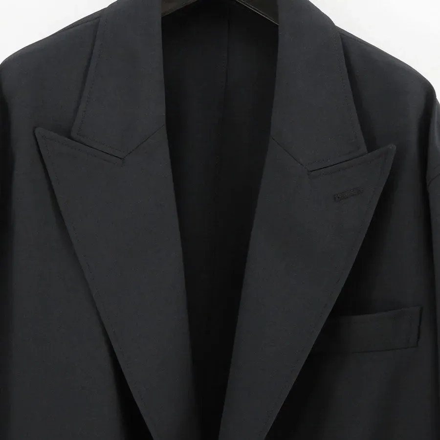 Reracs Wool/Pe Micro Mini Lipstop The Jacket Cardigan Feeling
