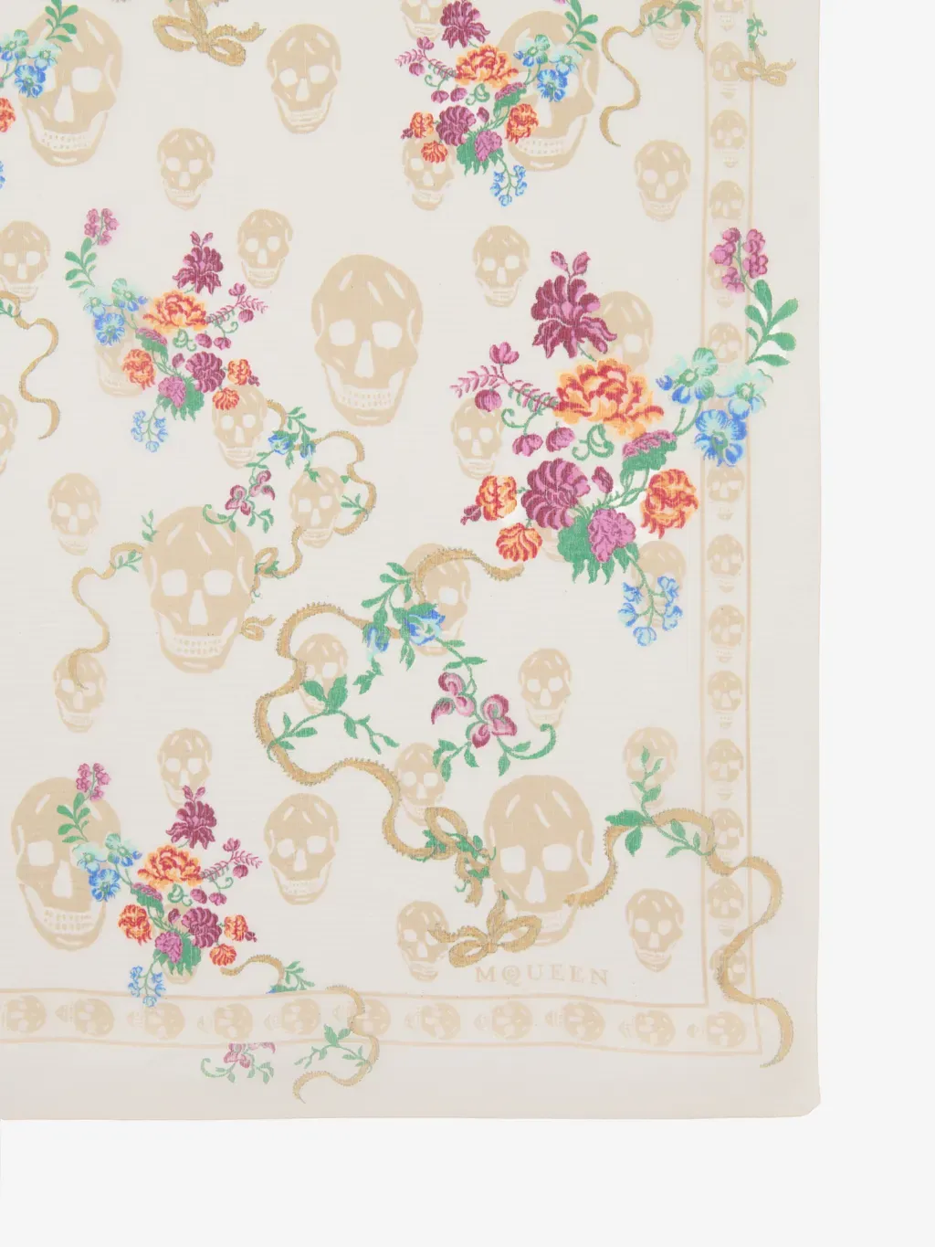 Floral Skull Scarf