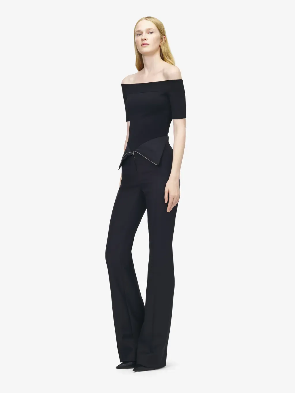 Fold Over Waist Trousers
