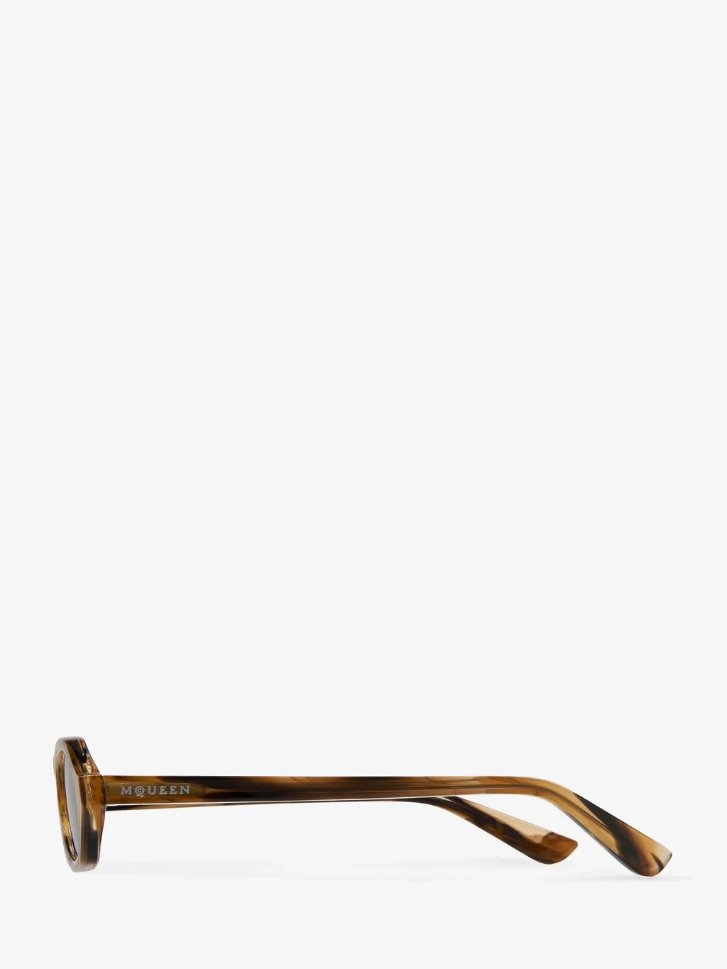 Geometric Oval Sunglasses