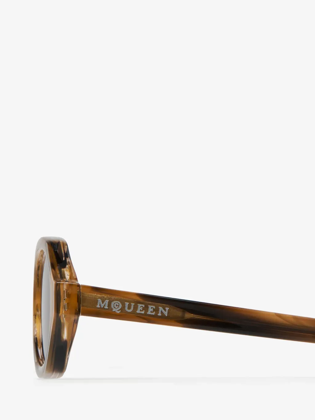 Geometric Oval Sunglasses