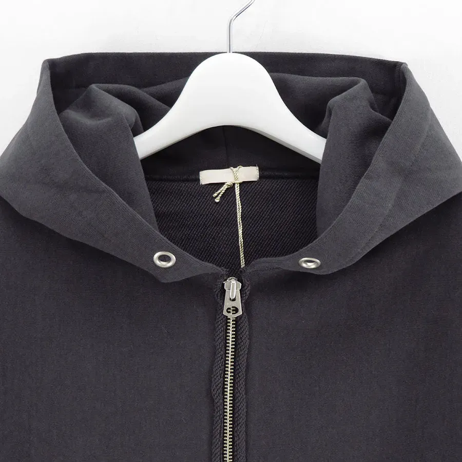 Faded Silky Terry Rw Zip Up Parka