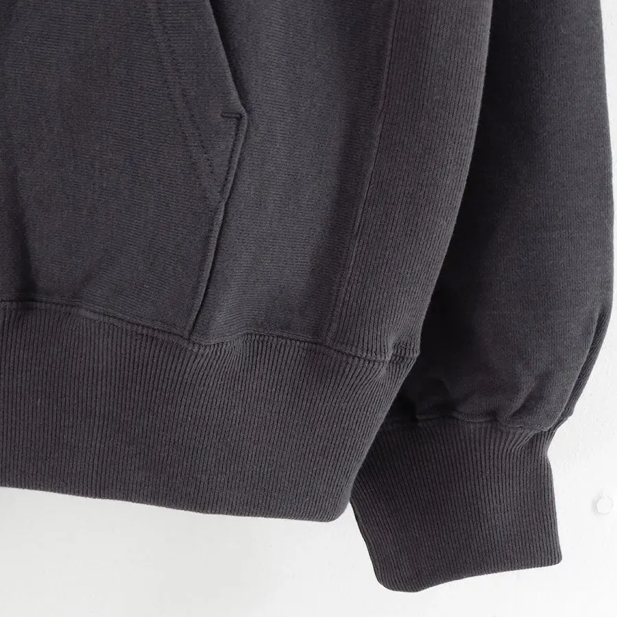 Faded Silky Terry Rw Zip Up Parka