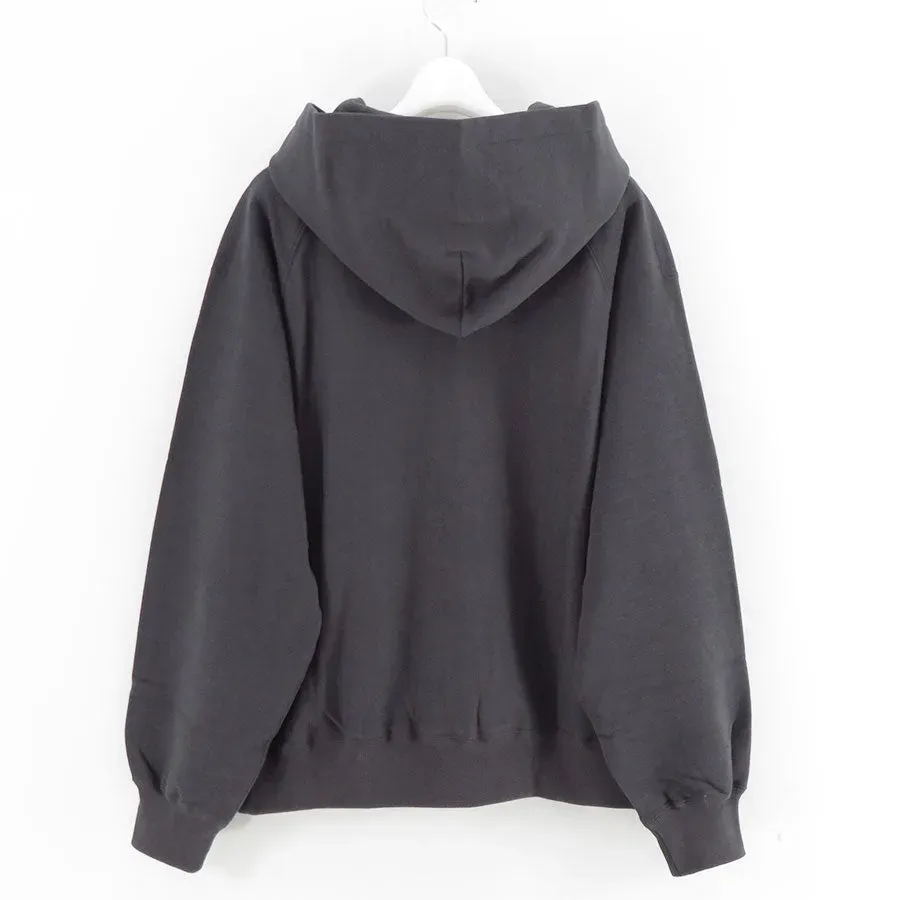 Faded Silky Terry Rw Zip Up Parka