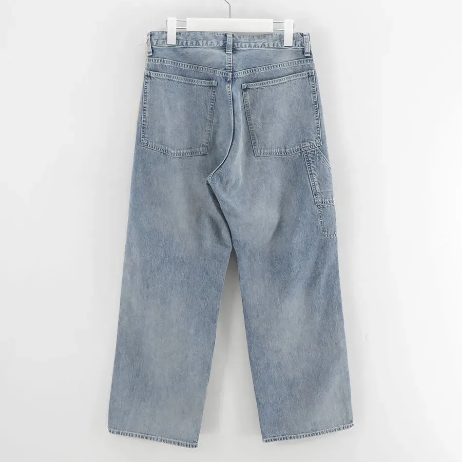 Faded Light Denim Painter Pants