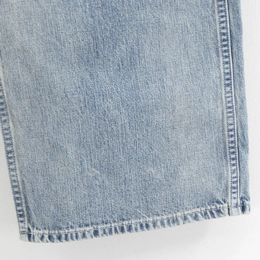 Faded Light Denim Painter Pants