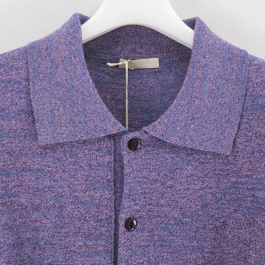 Melange Slub Yarn Knit P/S