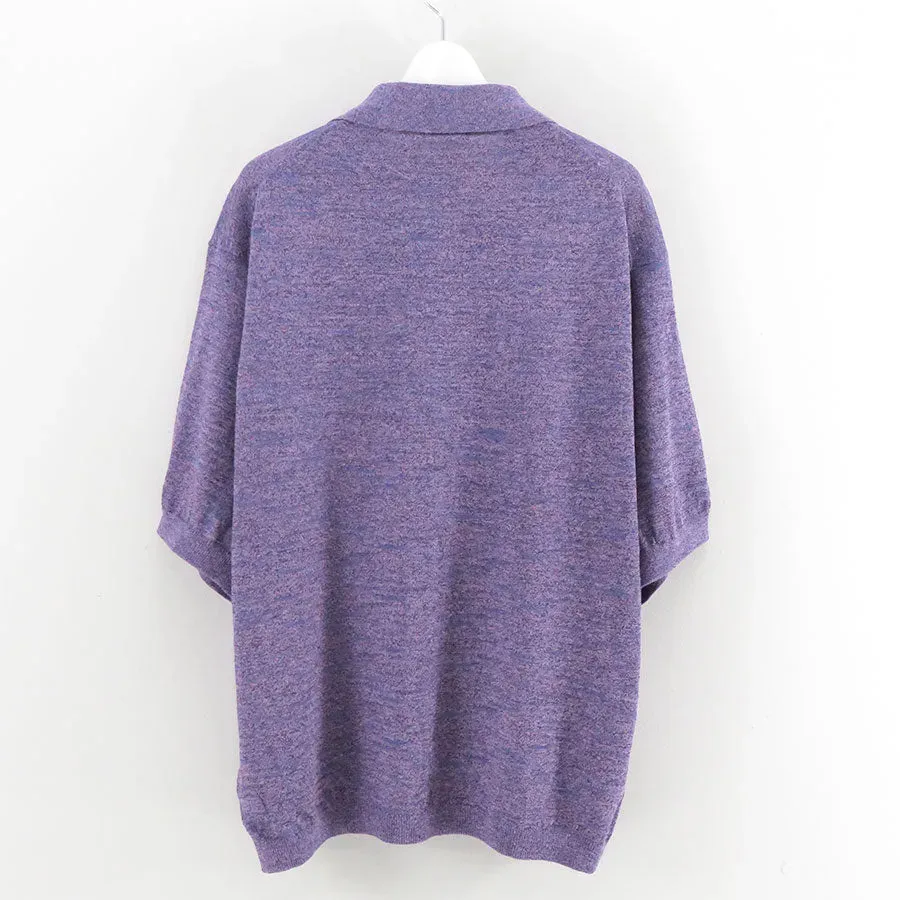 Melange Slub Yarn Knit P/S
