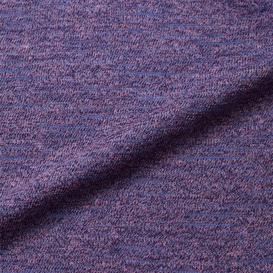 Melange Slub Yarn Knit P/S