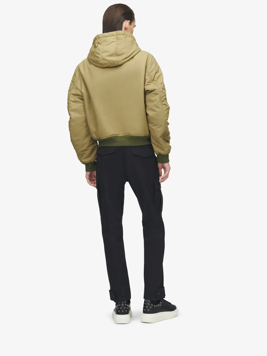 Hooded Nylon Jacket