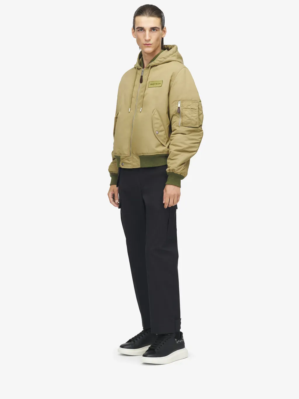 Hooded Nylon Jacket