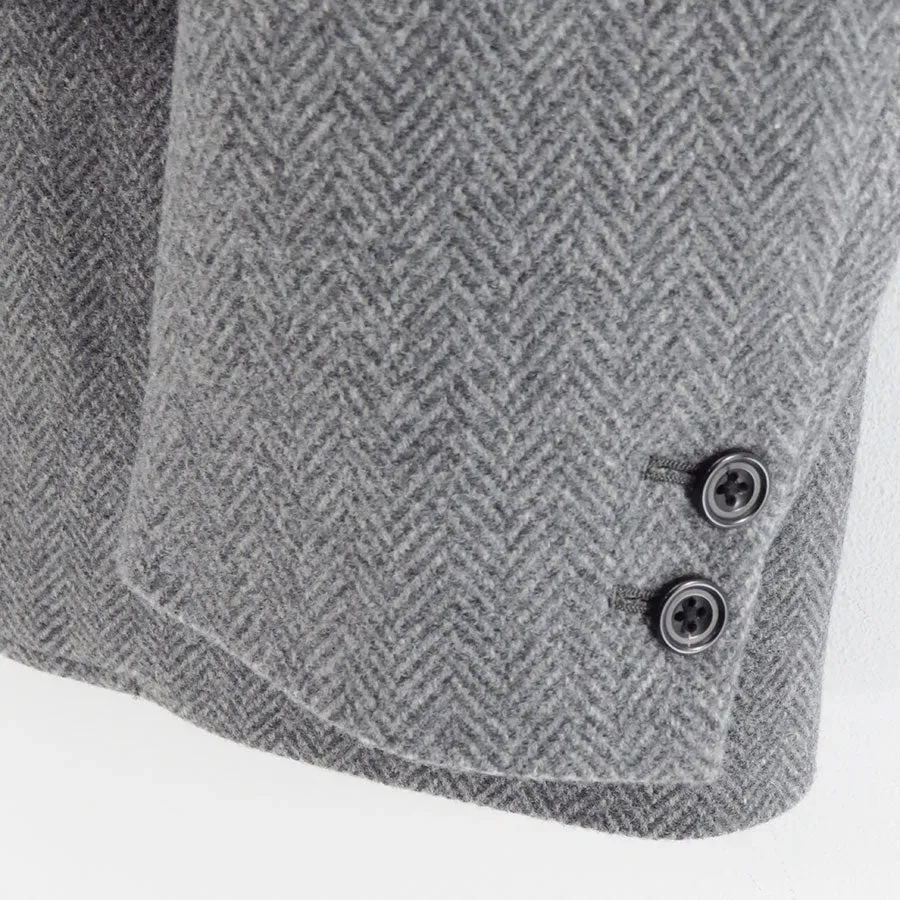 Unlikely Assembled Sports Coat Wool Tweed