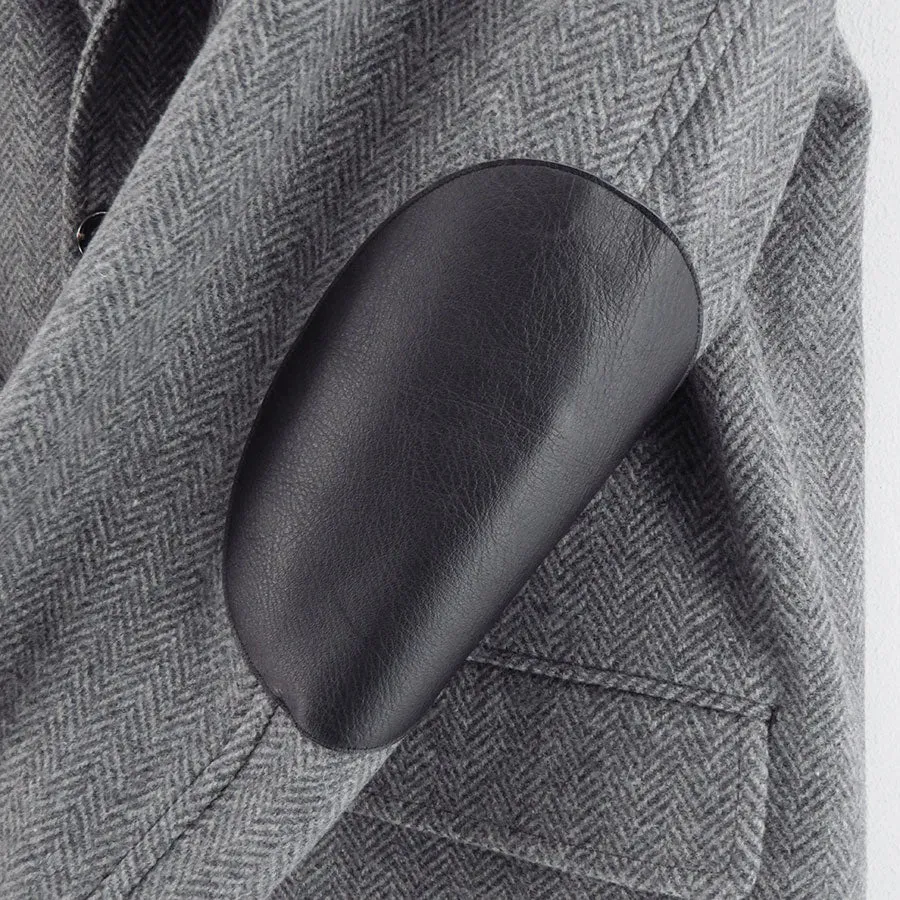 Unlikely Assembled Sports Coat Wool Tweed