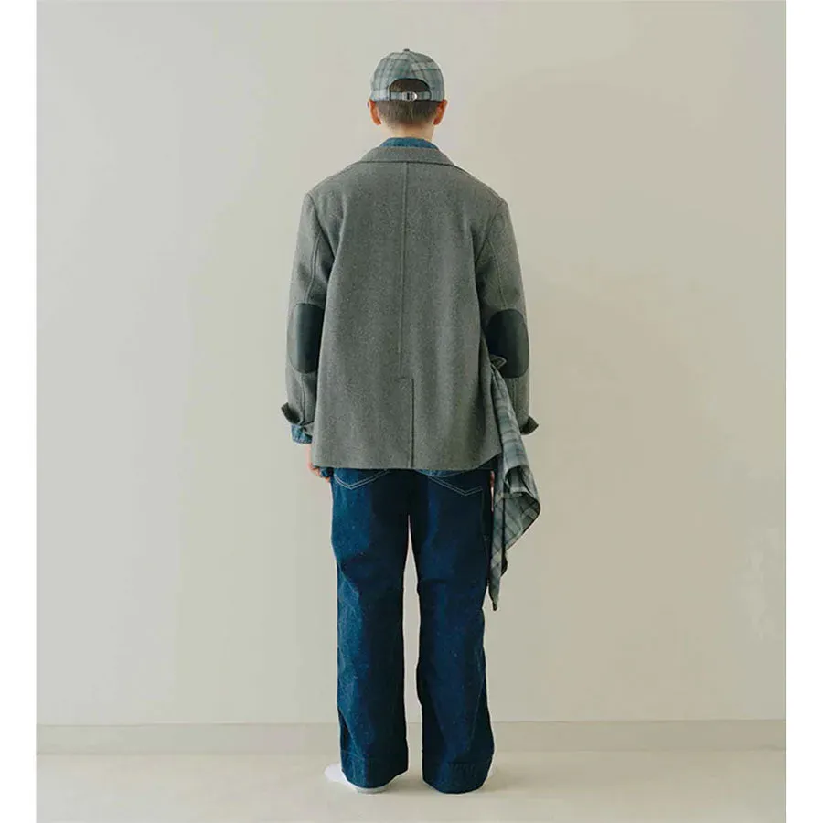 Unlikely Assembled Sports Coat Wool Tweed