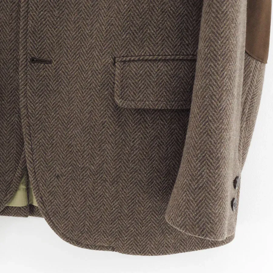Unlikely Assembled Sports Coat Wool Tweed